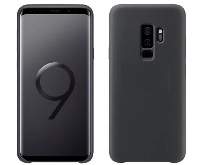 Husa Slim Din Silicon Interior Catifea Colorata Samsung S8 S9 S10 Plus