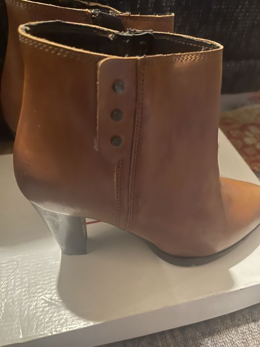 Ghete cu toc Brand Image, Noi, marime 39
