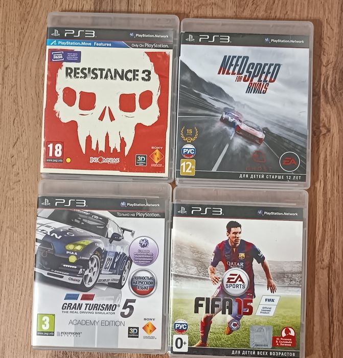 Диски playstation 3