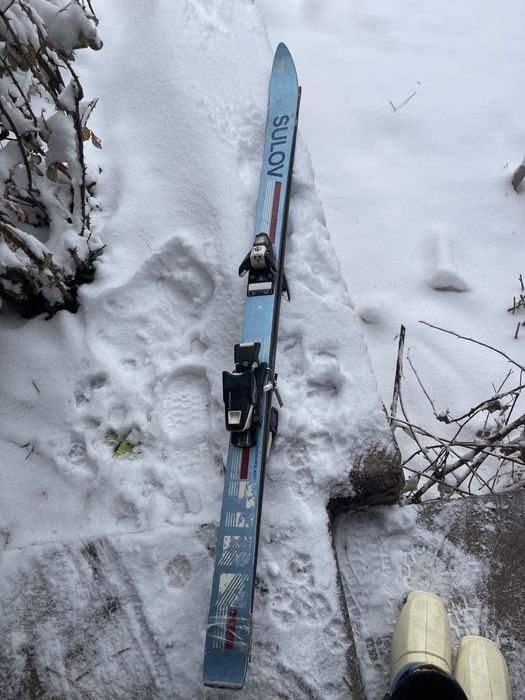 Лыжи и ботинки размер 36