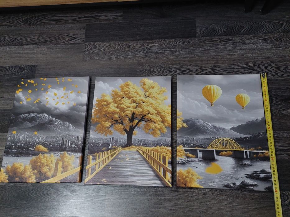 Картина “Жълтото дърво' – топлина и хармония във всеки дом