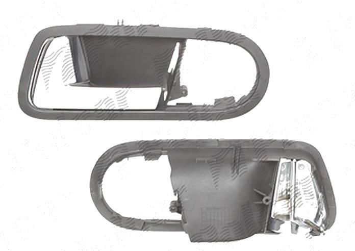 Maner usa interior Ford Galaxy, 1995-2010, Vw Sharan (7m), 05.1995-2010, Seat Alhambra, 04.1996-06.2010, fata, stanga/dreapta, negru; cu tija cromata