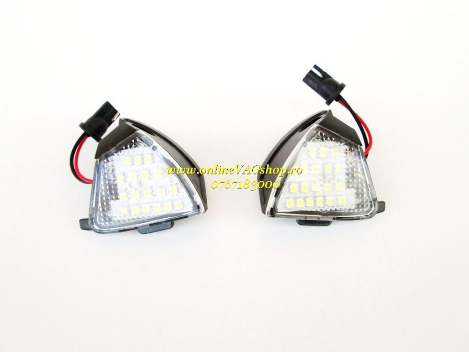 Led lumini sub oglinzi (puddle light) pentru VW Golf 5,Passat B6