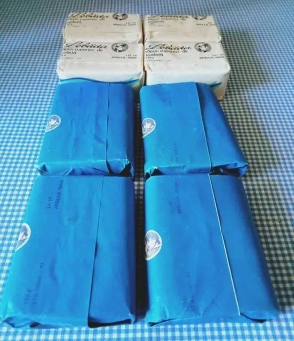 Săpun Romanesc vechi Egreta, Lebada,produse in Comunism, Apollo Galati