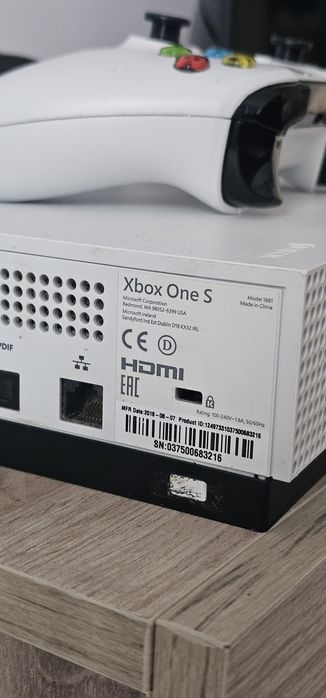 Xbox one s 1Tb memorie