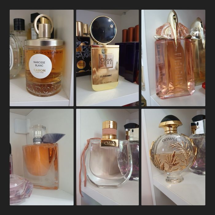 Отливки на парфюми от личната ми колекция.