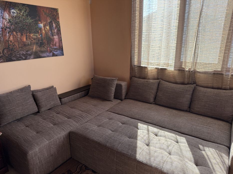 Ъглов диван - ляв ъгъл