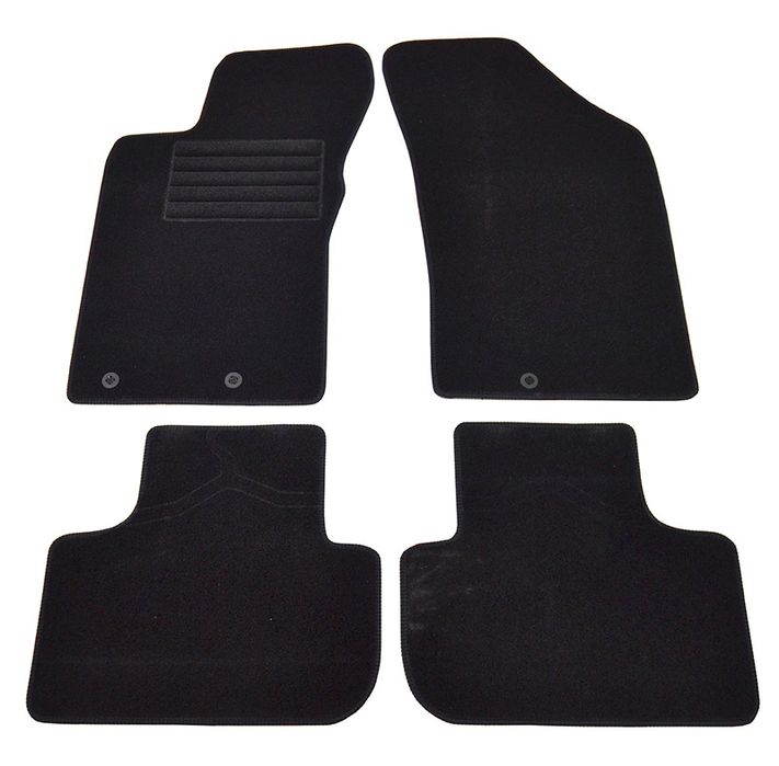 Covorase mocheta Alfa Romeo 147 3 usi/5 usi 10.2000-2008; GT 1/2004-6/2010 Negru. set de 4 bucati