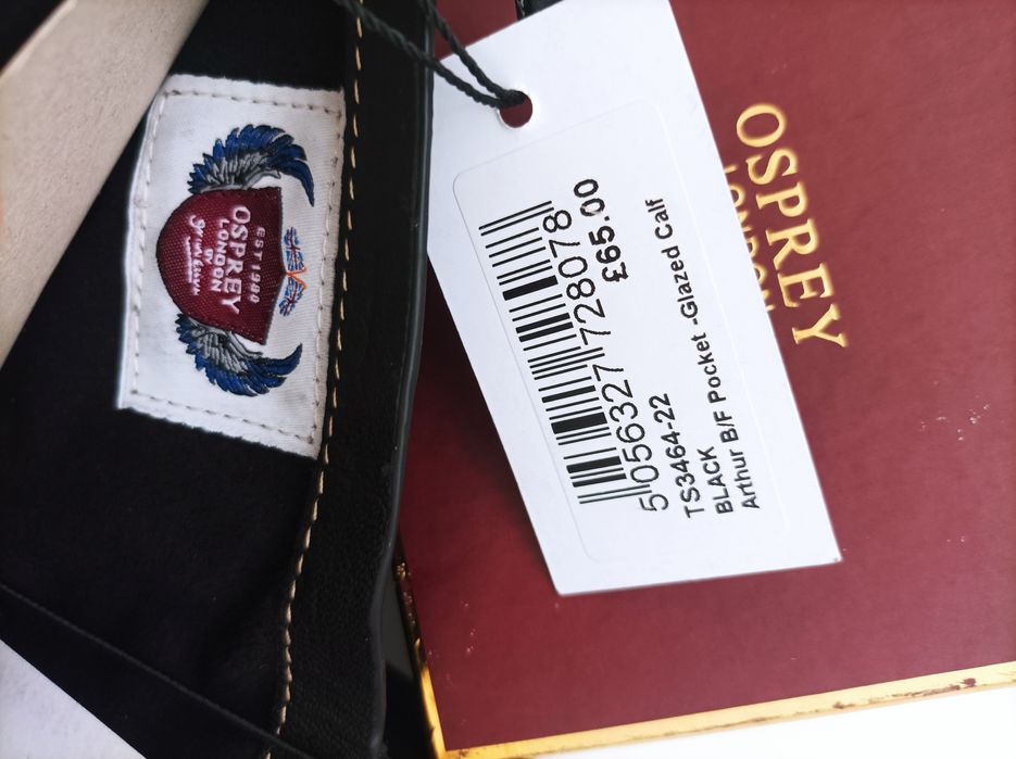 OSPREY естествена кожа ново портмоне