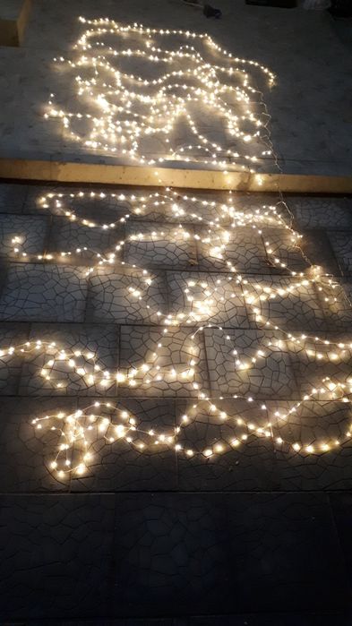 Гирлянда светодиодная штора