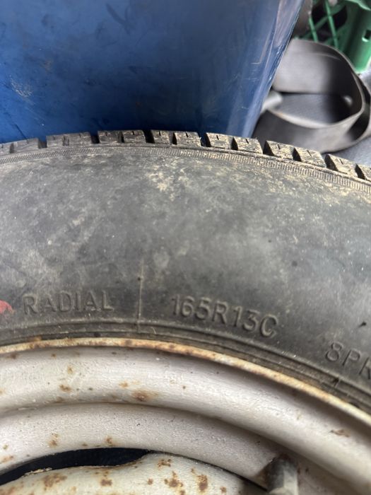 Roata rezerva 165R 13C cauciuc