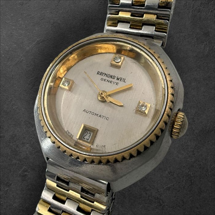 Ретро автоматичен дамски часовник Raymond Weil Geneve Automatic – 70-те години