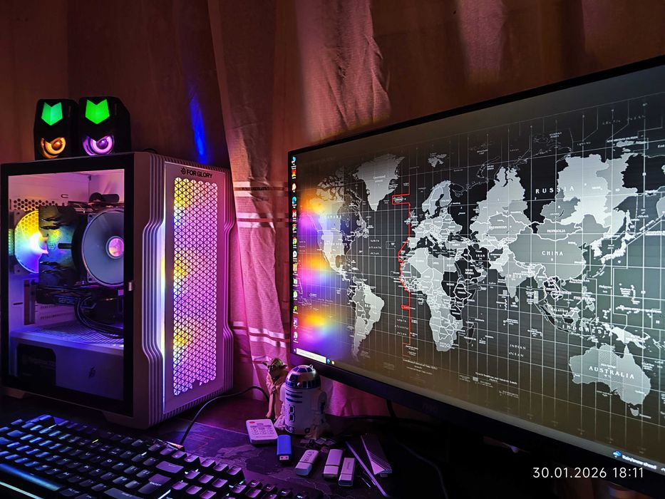 Геймърски i7 12700F,RTX 2060 Super 8GB,RAM 16GB DDR4 3200,SSD 512GB