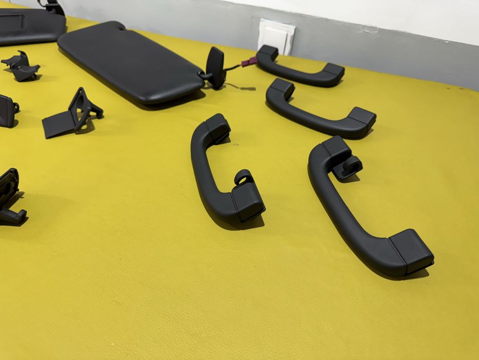 Таван, колонки и прилежащи пластмаси в алкантара е61