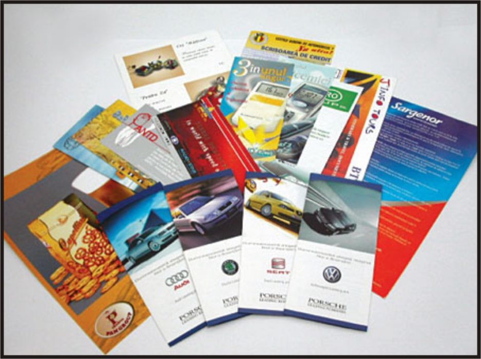 Flyere IEFTINE - 1000 buc format 1/3 A4 = 599 LEI