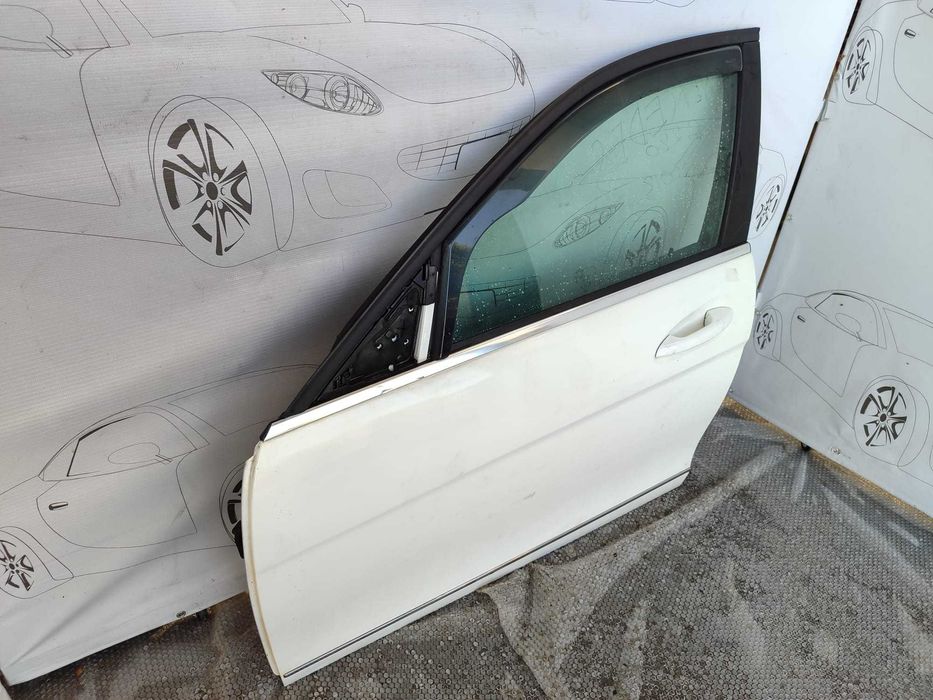 Ușă Față Stânga Mercedes-Benz C W204 Sedan Alb 149 A2047205900 2013 / [2007-2014] / (12G)