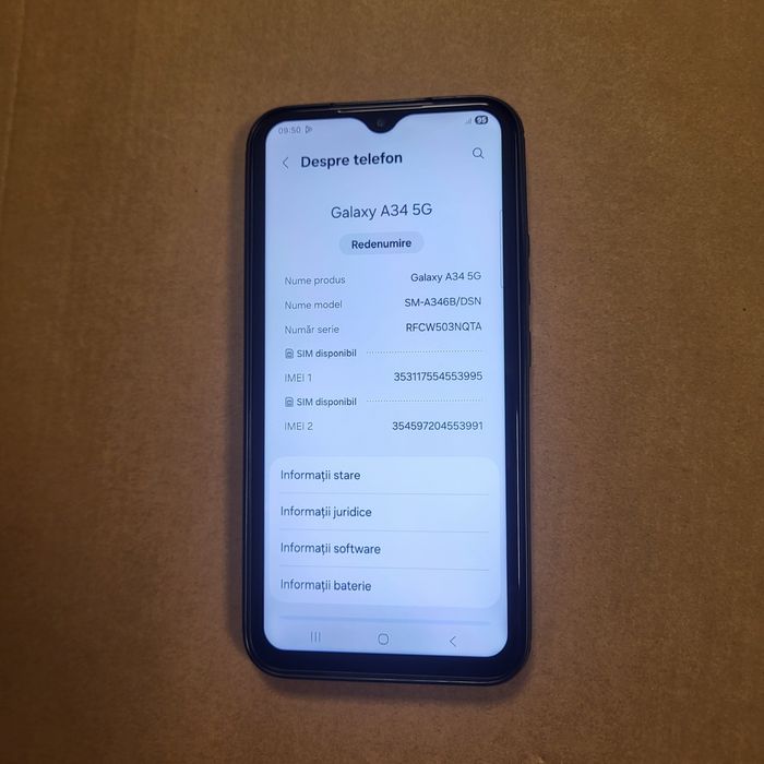 Samsung A34 5G dual sim 128/6