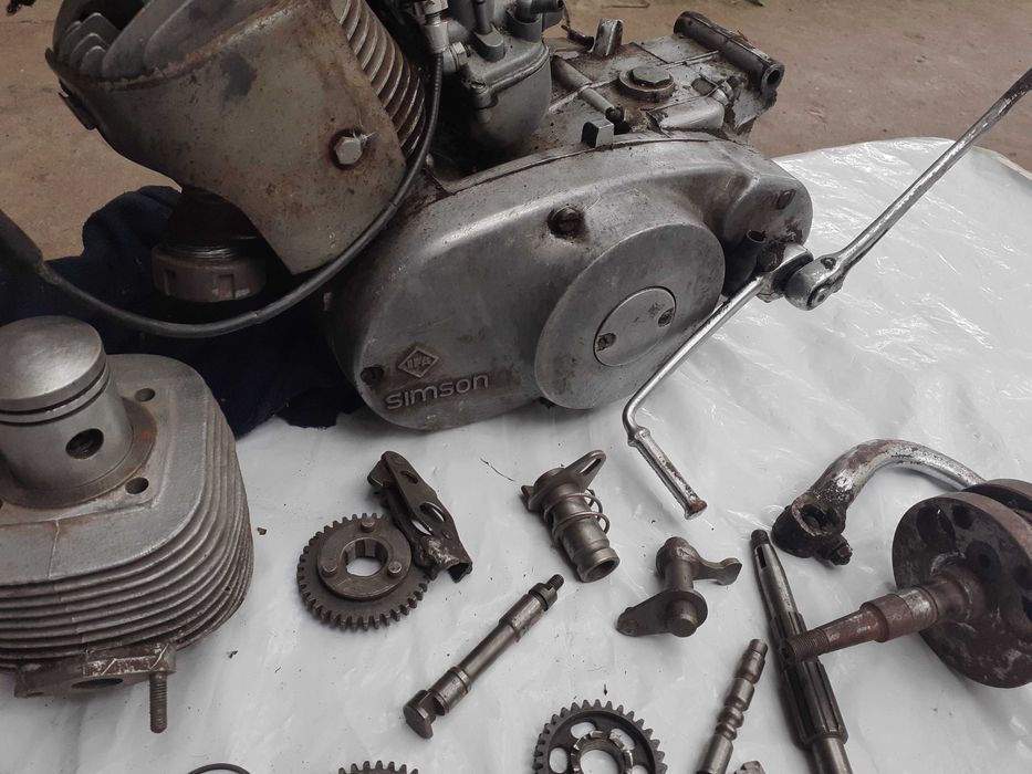 Двигател  от мотор "симсон"