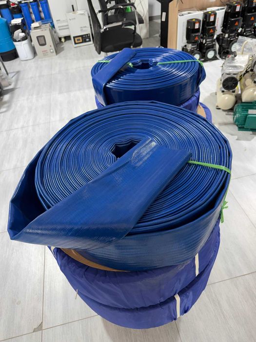 Резина шланг /Рукава (шланги) плоские ПВХ/ PVC Lay Flat Hose для полив