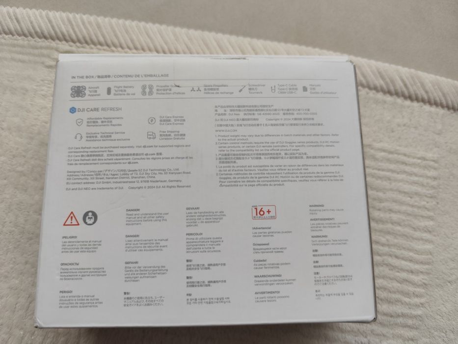 Дрон dji neo NO REMOTE CONTROL