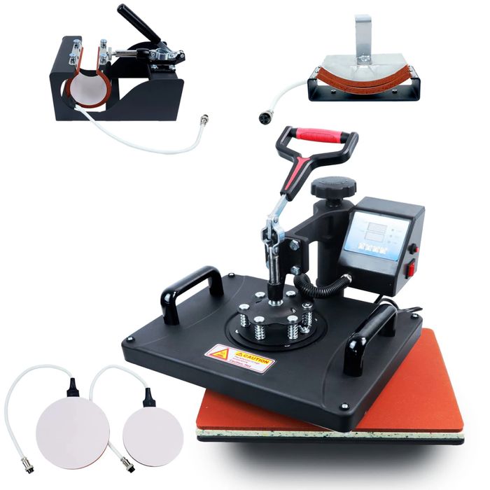 Set complet DTF - Imprimanta + Cuptor + Presa termica 8in1 -Ready to