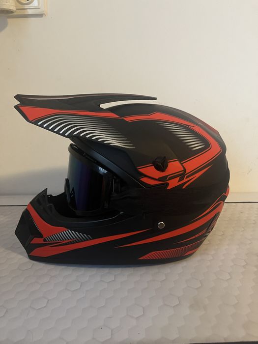 Casca protectie sport YeeLei set motocross, rezistenta la impact 58cm