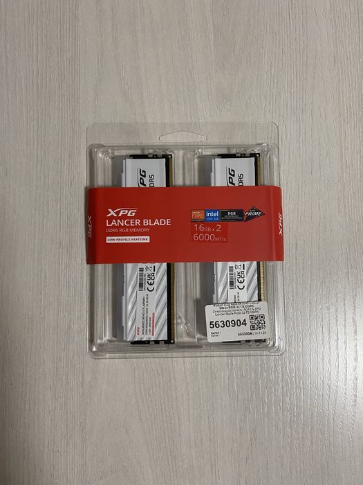 Оперативная память DDR5 32GB (2x16) XPG Lancer Blade RGB