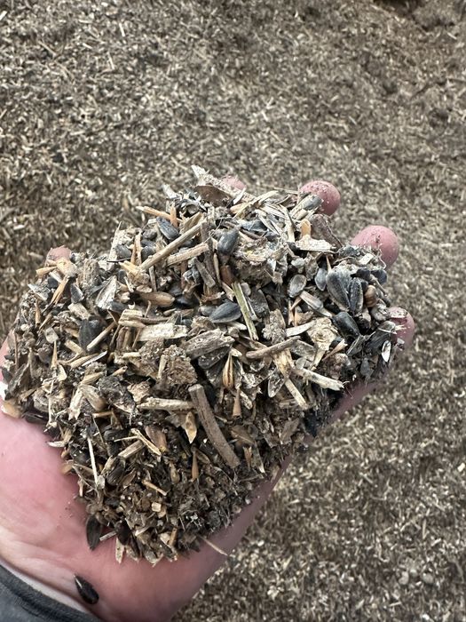 Отходы подсолнечника