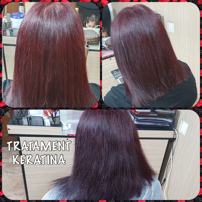 Tratament keratina braziliana pentru îndreptarea parului