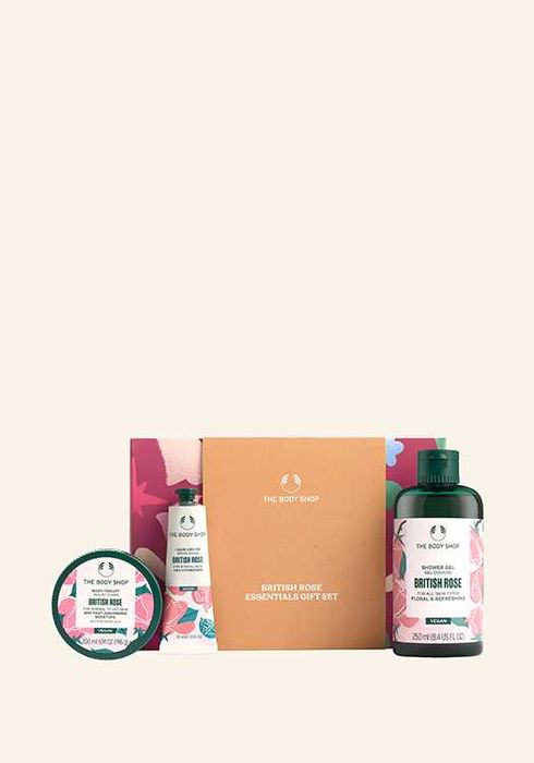 Нов луксозен комплект за тяло - The Body Shop British Rose