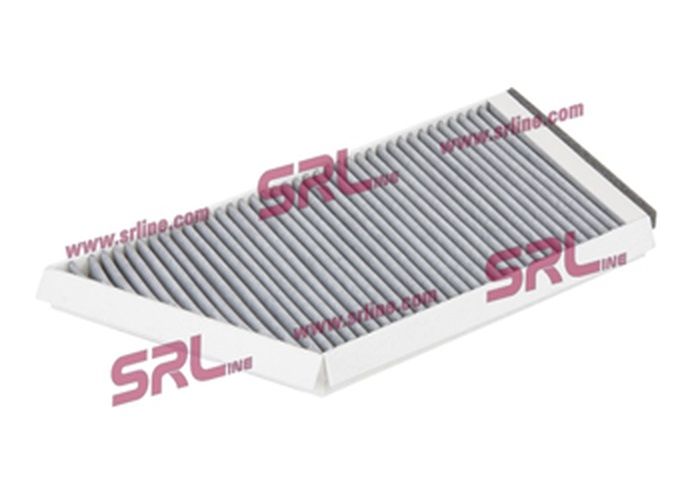 Filtru polen carbon, habitaclu Peugeot 206 (2e/K)/ 206+ (T3e) 1998-2012; 343x248x168x31 mm; SRLine Polonia