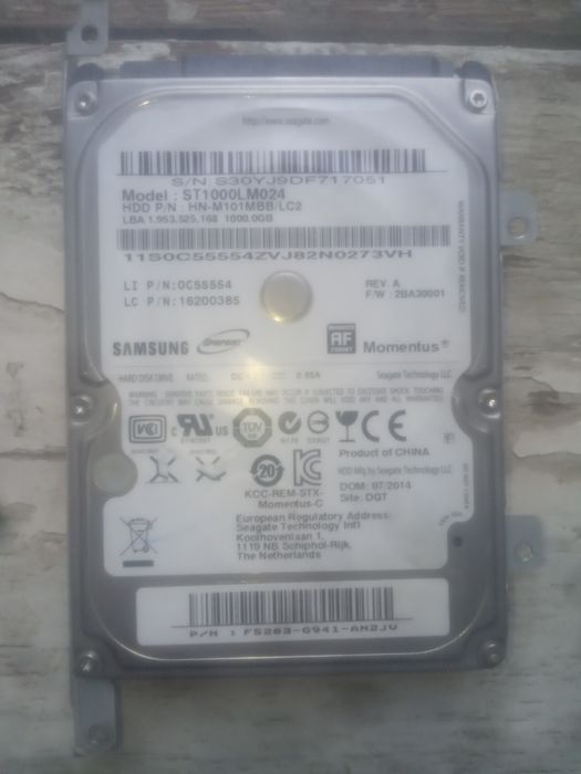 Lenovo 1tr hard  kampyuterga abmen