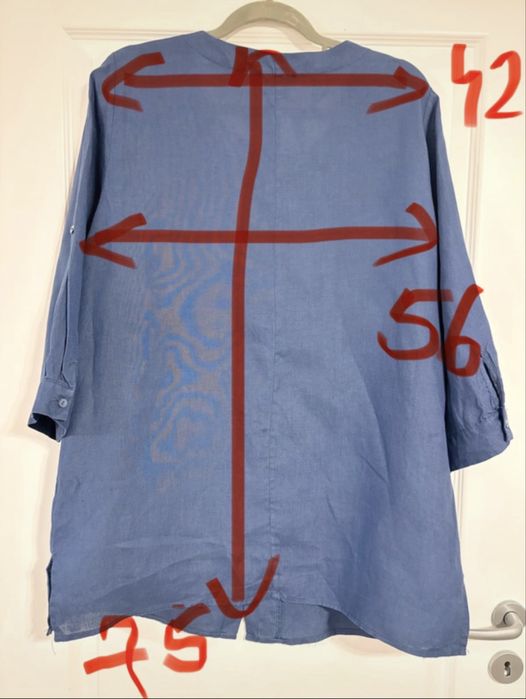 Bluza din panza topita
