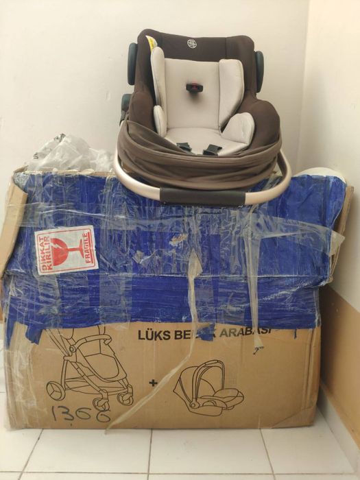 Коляска + кресло для машины