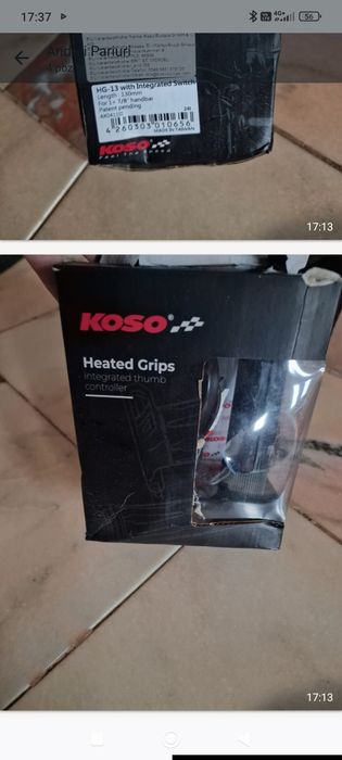 Mânere încălzite KOSO-HG 13