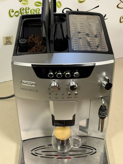 Кафемашина кафе автомат delonghi magnifica с гаранция