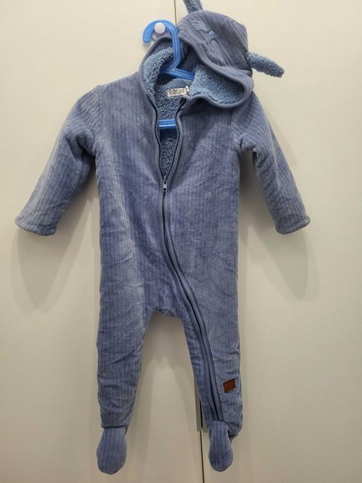 Combinezon blanos iepuras marime 80/ 12 luni