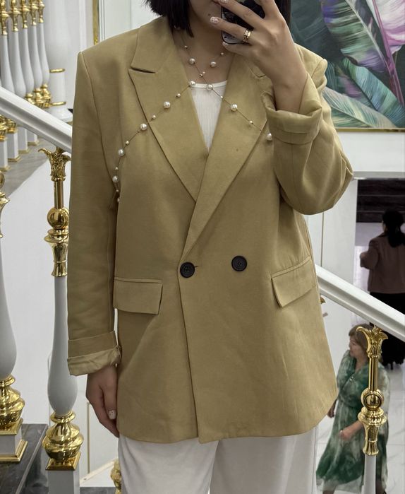 Пиждак massimo dutti. Одевали 1 раз на той