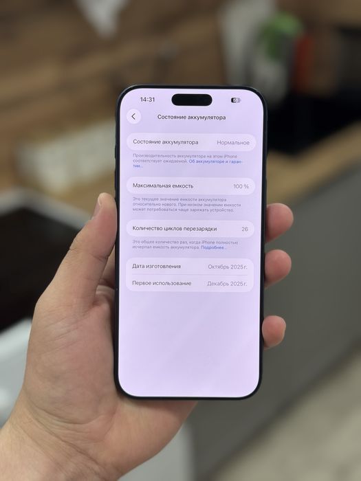 iPhone 17 Pro Max / 256Gb / 100% / практически новый