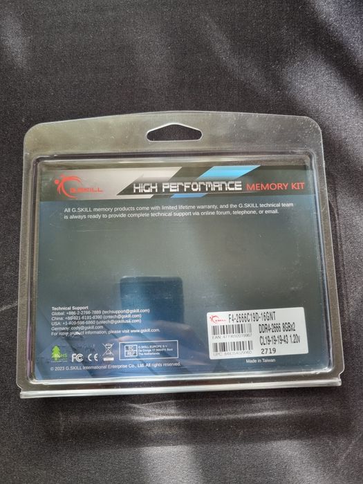 DDR4 комплект 16Gb