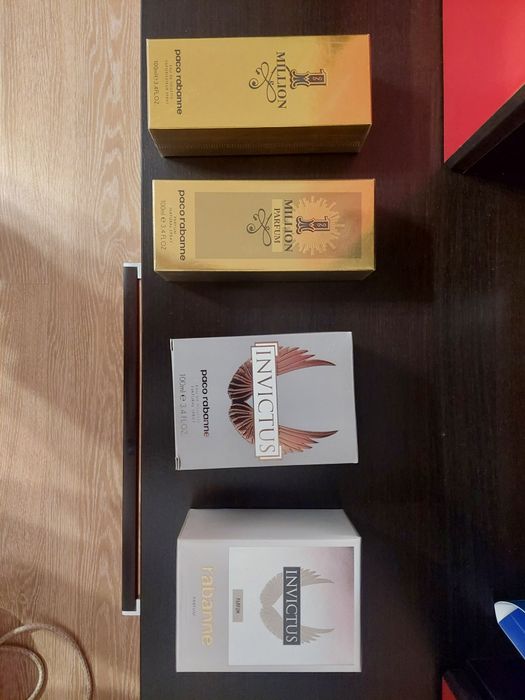 Apa de parfum 1 milion și invictus