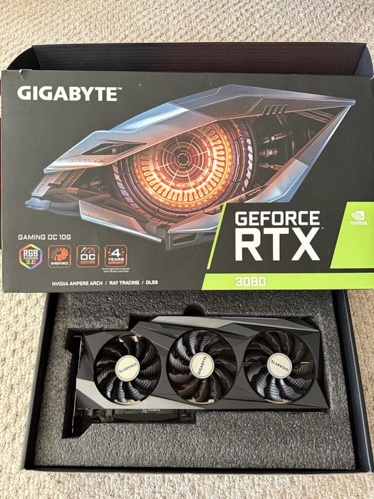 Видеокарта RTX 3080