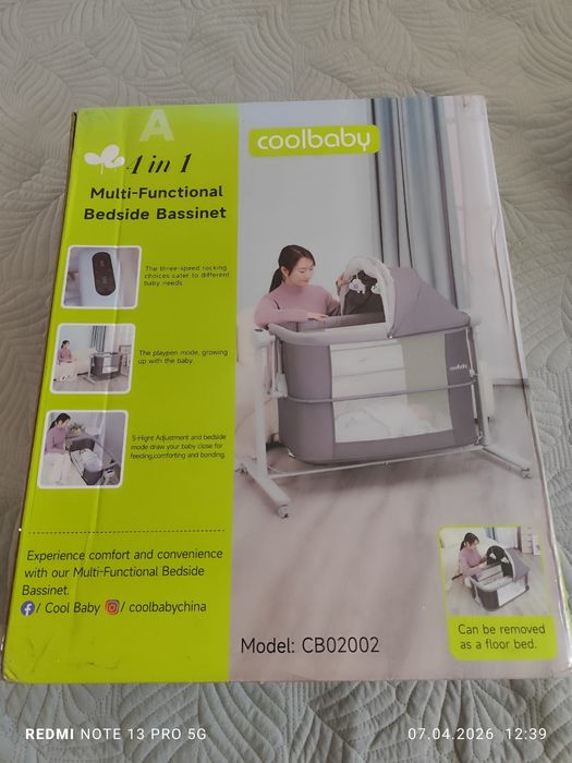 Кровать манеж новая