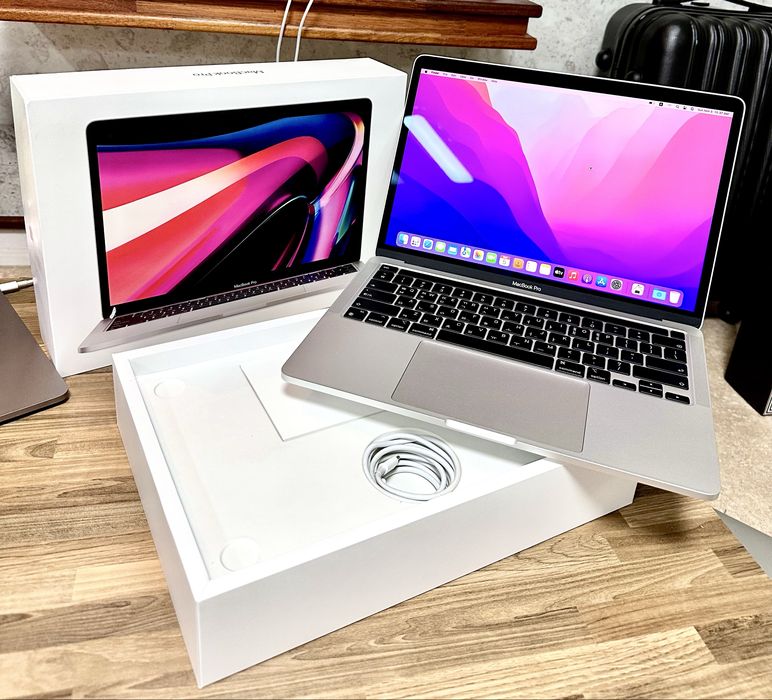MacBook Pro M1 Silver 8/256- Chotkiy noutbuk ( Makbuk-Apple)