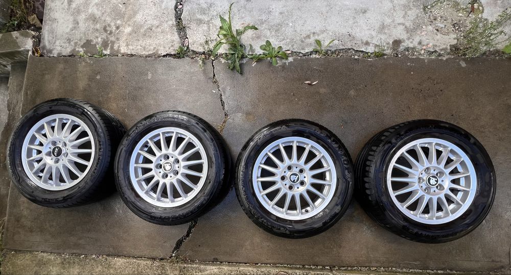 Wag Skoda Jante 5x112  polar-silver