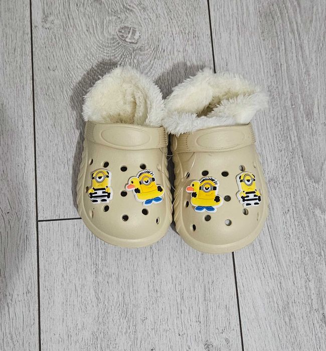 Papuci crocs imblaniti, marime 23