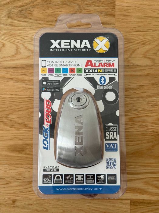 Xena XX14 - дискова ключалка с аларма и Bluetooth