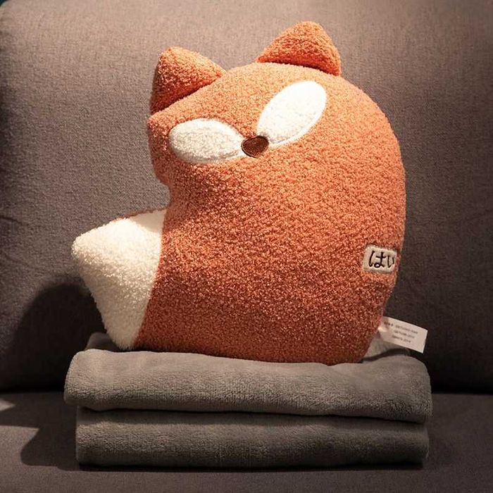 Игрушка подушка + плед 3 в 1