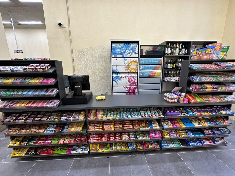 Кассовая зона для магазина