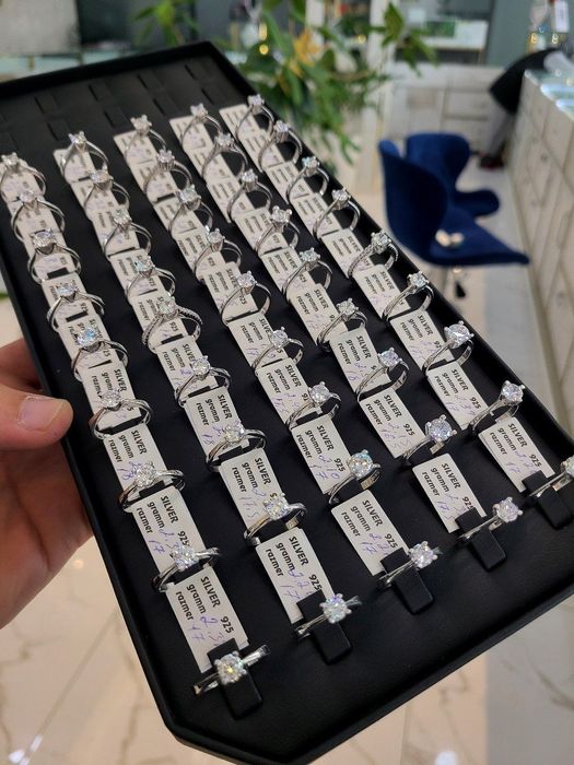 Kumush 925 proba uzuklari optom narxda sotiladi hammasi